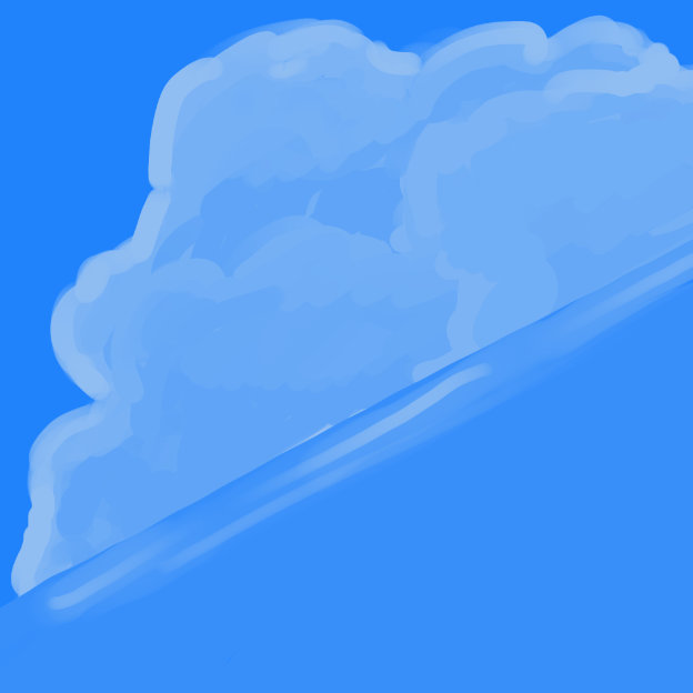 graphic of clouds